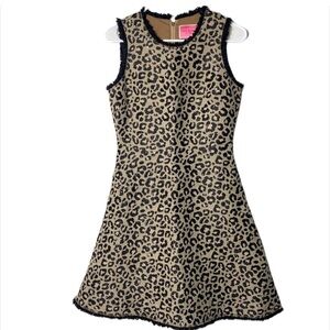 Kate Spade Black and Tan A-Line Cocktail Dress